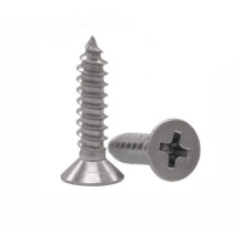 ST2.2*20 mm Flat head phil recessed self tapping screw cross chipboard nail carbon steel stainless steel 304 316 DIN7982